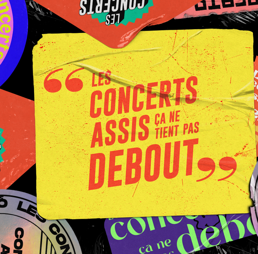 Les concerts assis, ça ne tient pas debout !