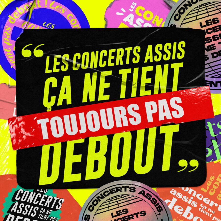 🔴 Les concerts assis, ça ne tient toujours pas debout !